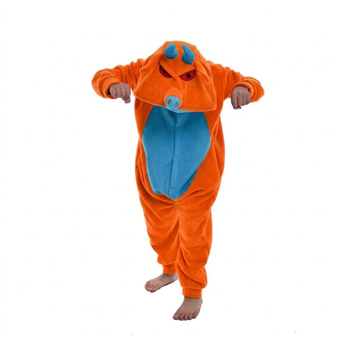 Buffalo Onesie (orange/blue): KIDS