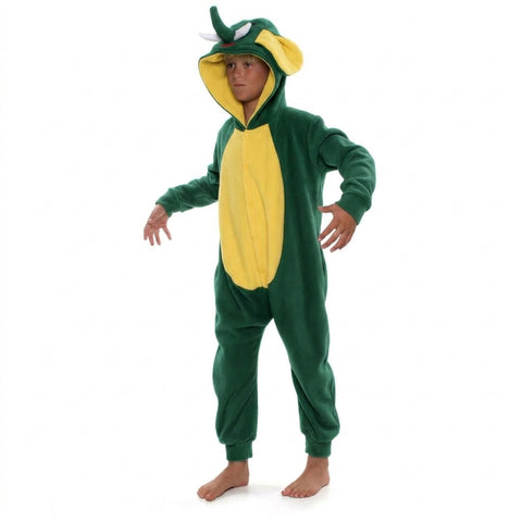 Elephant Onesie (green/yellow): KIDS