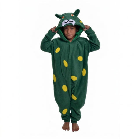 Leopard Onesie (green/yellow): KIDS
