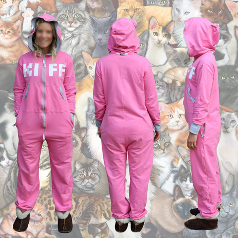 KIFF Inye Onesie - aFREAKa X The Kiffness colab (Pink)