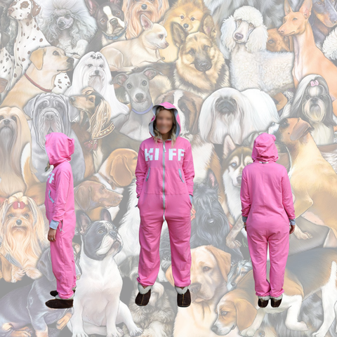 KIFF Kids Inye Onesie - aFREAKa X The Kiffness colab (Pink) (kids pics following soon...)