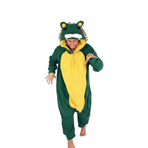 Lion Onesie (green/yellow)