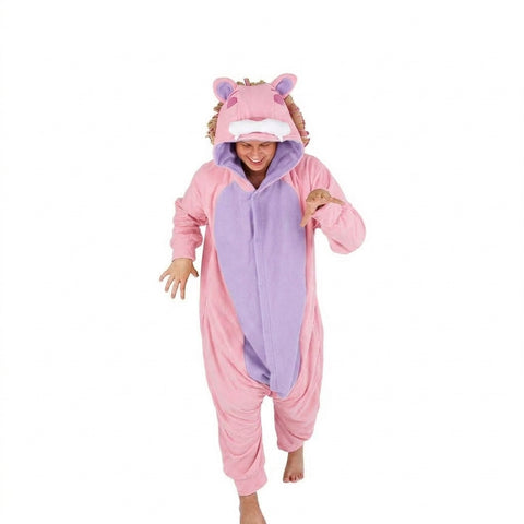 Lion Onesie (pink/lilac)