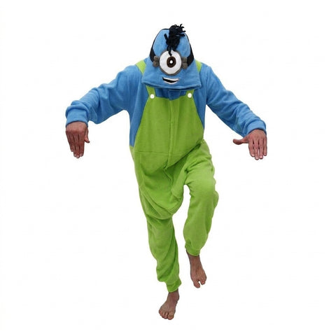 Monster with one eye Onesie (lime green/blue) inspired by Minions