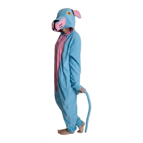 Panther Onesie (blue/pink)