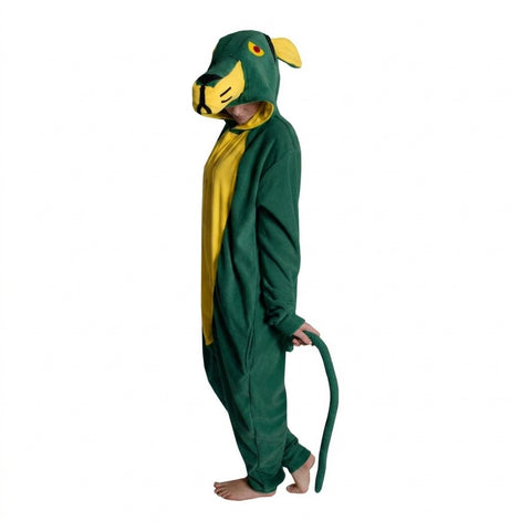 Panther Onesie (green/yellow)