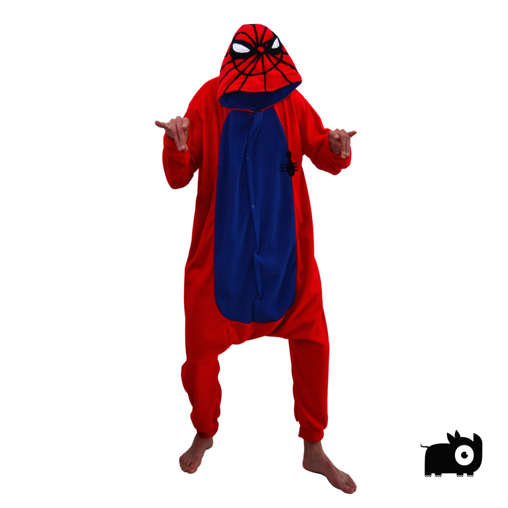 Red & Blue Spider Onesie (red/blue) inspired by Spiderman
