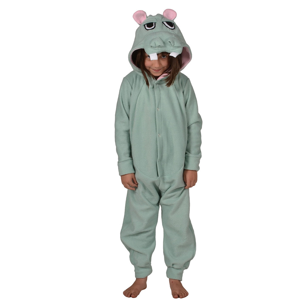 Hippo Onesie mint green pink KIDS aFREAKa Clothing