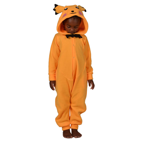 Yellow Poke em on Onesie (yellow): KIDS inspired by Pichu