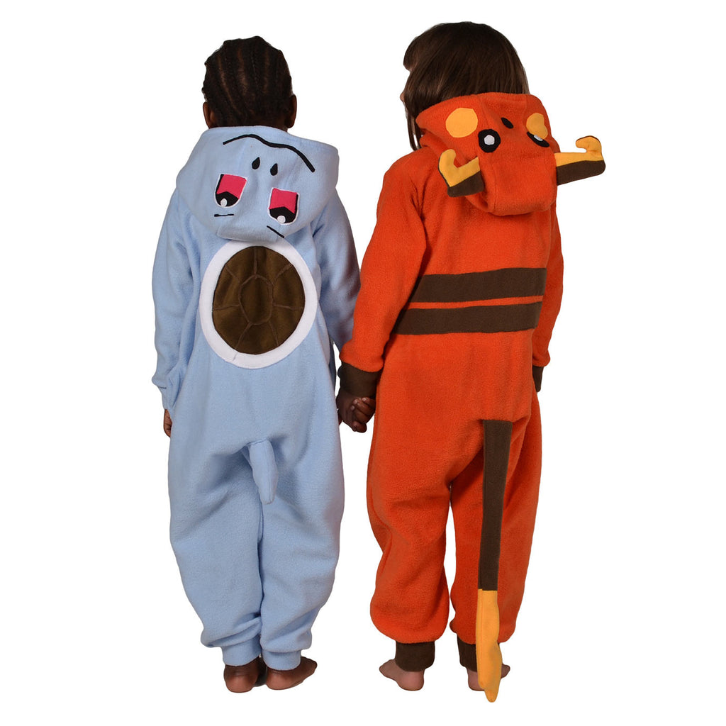 Turtle Poke em on Onesie (blue/yellow): KIDS inspired by Squirtle