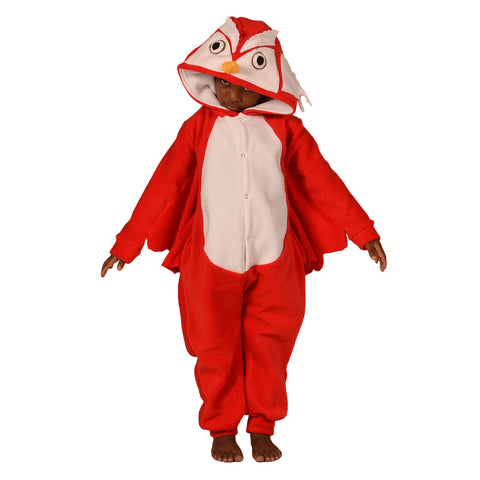 Red Owl Onesie (red/white): KIDS