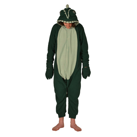 Chameleon Onesie (bottle green/mint green)