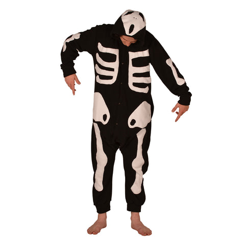 Skeleton Onesie (black/white)