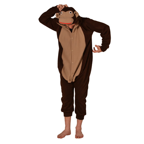 Chimpanse Onesie (brown/beige)