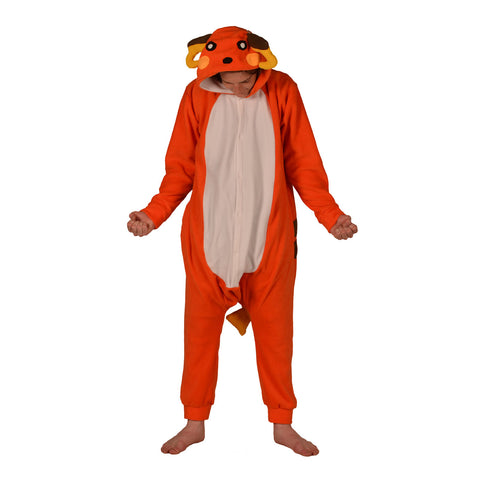 Rodent Poke em on Onesie (orange/white) inspired by Raichu