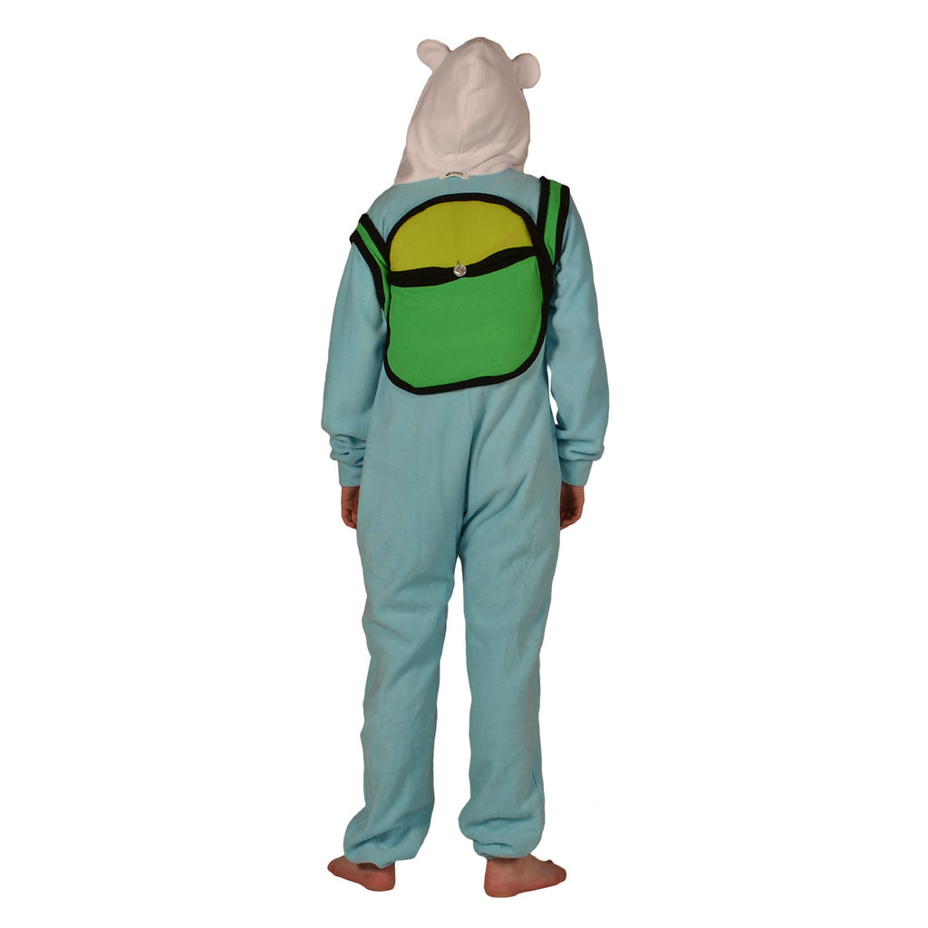 Adventure Man Onesie (turquoise/white) inspired by Finn the Human