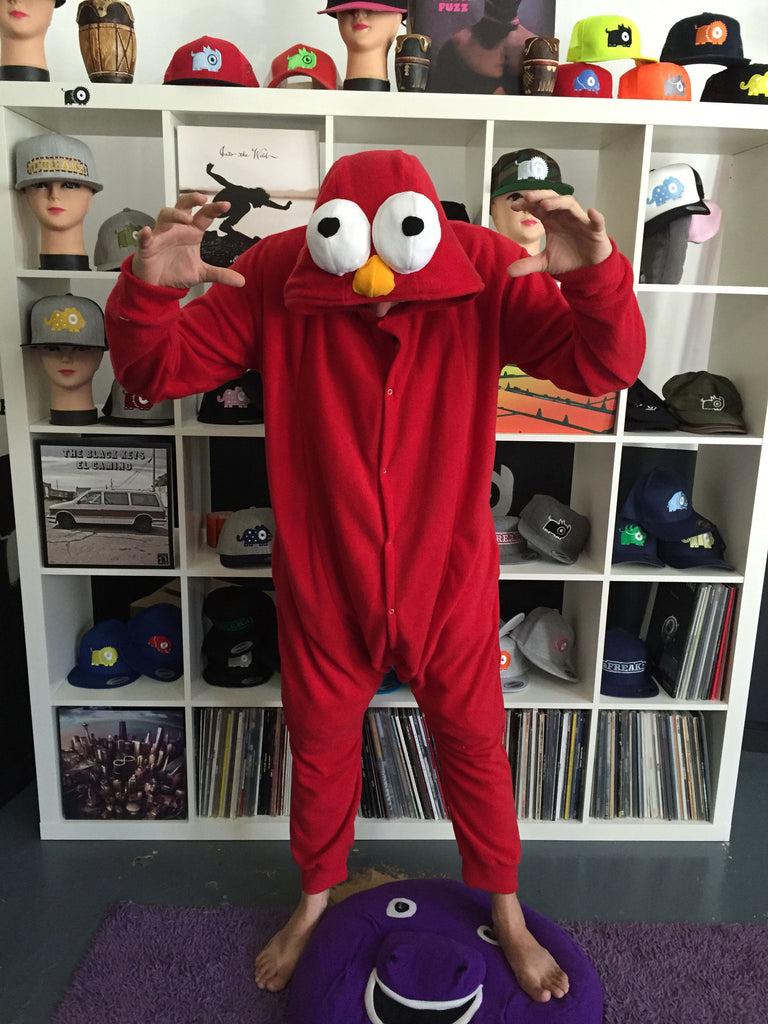 Red Monster Onesie (red) inspired by Elmo