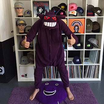 Purple Monster Poke em on Onesie (purple) inspired by Gengar