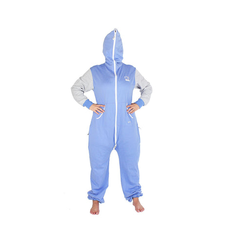 Light Blue & Grey Inye Onesie