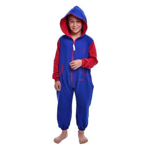 Blue & Red Inye Onesie