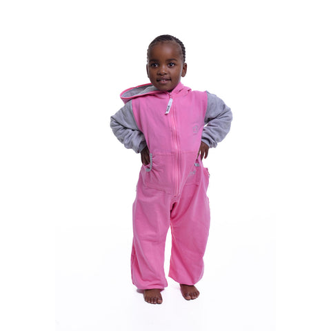 Pink & Grey Inye Onesie