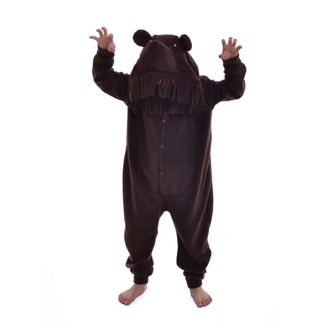 Grizzly Bear Onesie (brown): KIDS