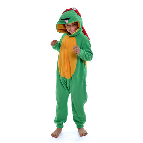 Turtle Onesie (green/yellow): KIDS inspired by Ninja Turtles