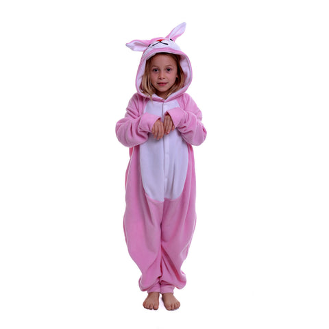 Bunny Onesie (pink/white): KIDS