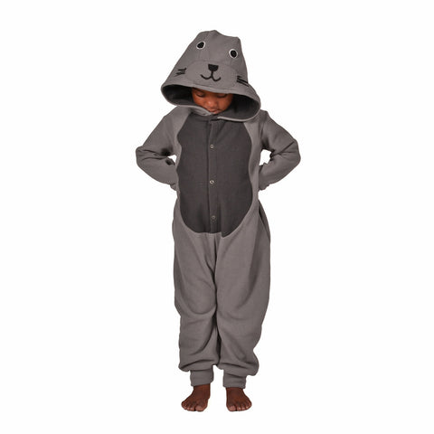 Seal Onesie (grey/charcoal): KIDS