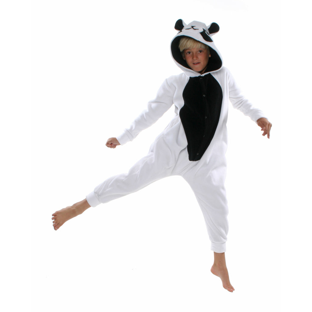 Panda Onesie (white/black): KIDS
