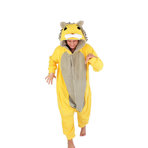 Lion Onesie (yellow/beige)