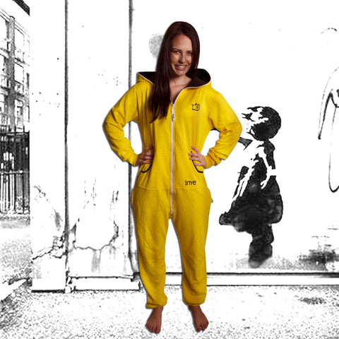 Yellow & Black Inye Onesie